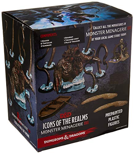 Icons of the Realms Monster Menagerie 3 Case Incentive Kraken and Islands