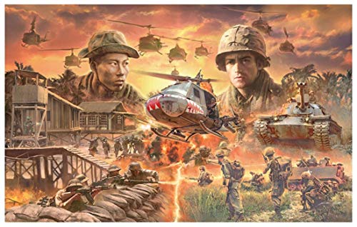 ITALERI 6184S - 1:72 Vietnam War, maqueta, maqueta, construcción de Modelos, Manualidades, aficiones, Pegado, Kit de construcción de plástico, detallado