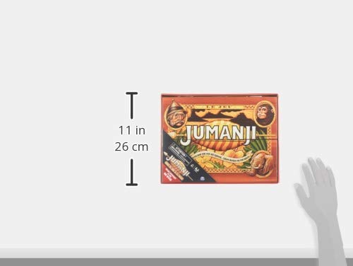 JUMANJI LE JEU - Juego de Mesa para Toda la Familia – Bonito Estuche de Juego de Madera – Edición Retro Spin Master Games – Versión Francesa – 6054665 – Juego de 5 años y más