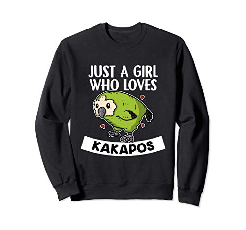 Just A Girl Who Loves Kakapos Lindo Disfraz De Kakapo Sudadera