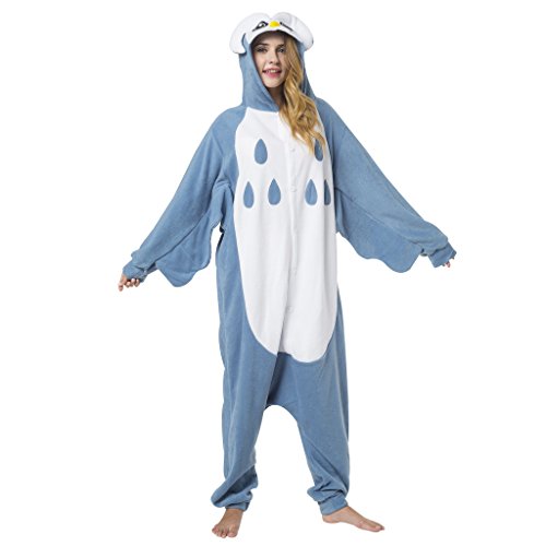 Katara-(10+ Modelos Disney Winnie Puuh Kigurumi Pijamas Disfraz Animal Halloween Adultos, Color búho, Talla 145-155cm (1744)