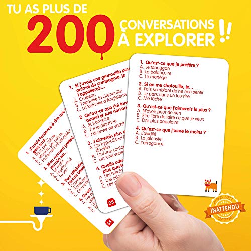 KIETU MULTI-THEMES (EDICIÓN FRANCESA) (Divertidísimo y familiar juego de conversación de cartas) (Descubre quién conoce mejor a quién)