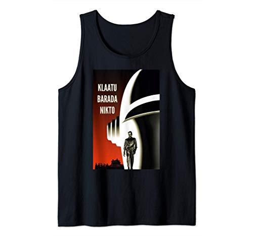 Klaatu Barada Nikto Gort Robot SiFi Camiseta sin Mangas