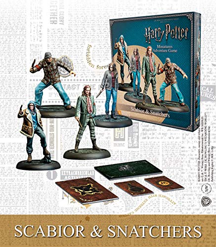 Knight Models Juego de Mesa - Miniaturas Resina Harry Potter Muñecos Scabior and Snatchers Spanish