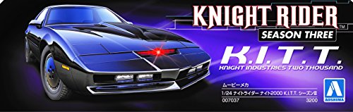 KNIGHT RIDER Modelo KIT Coche de montaje de la TEMPORADA 3 K.I.T.T. Escala 1/24 AOSHIMA Movie Mechanical