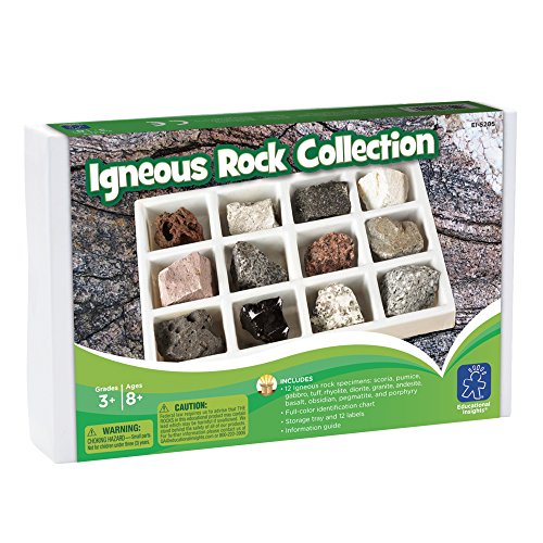 Learning Resources- Colección de Rocas ígneas, Color (EI-5205)