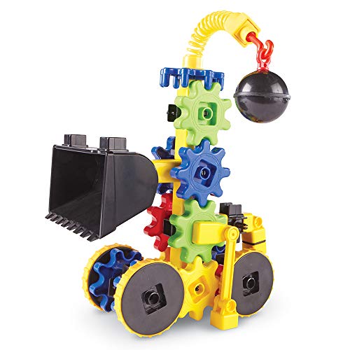 Learning Resources Máquina Excavadora con Engranajes WreckerGears Gears, Color (LER9237)