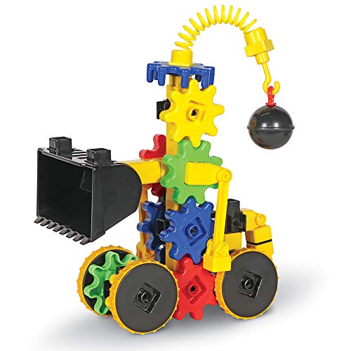 Learning Resources Máquina Excavadora con Engranajes WreckerGears Gears, Color (LER9237)