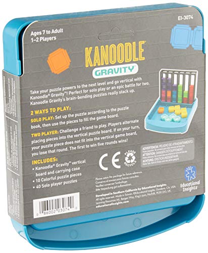 Learning Resources-Recursos de Aprendizaje Kanoodle GravityTM, Color no aplicable. (3074)