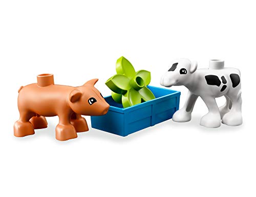 LEGO 10870 DUPLO Town Animales de Granja, Juguete Creativo para Niños y Niñas en Edad Preescolar con Figuras de Animales