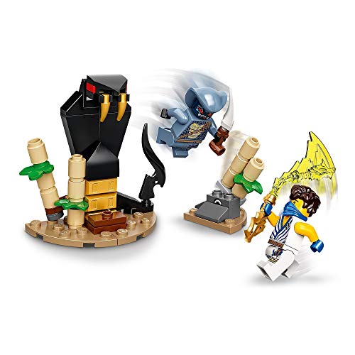 LEGO 71732 NINJAGO Set de Batalla Legendaria: Jay vs. Serpentine, Juguete de Construcción con 2 Figuras Ninjas