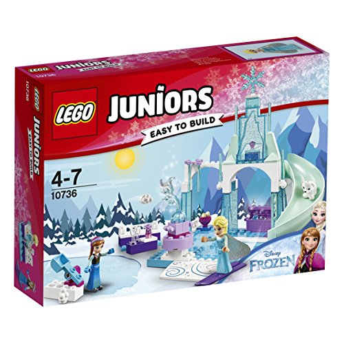 LEGO Juniors Princesas Disney - Zona de juegos invernal de Anna y Elsa (10736)