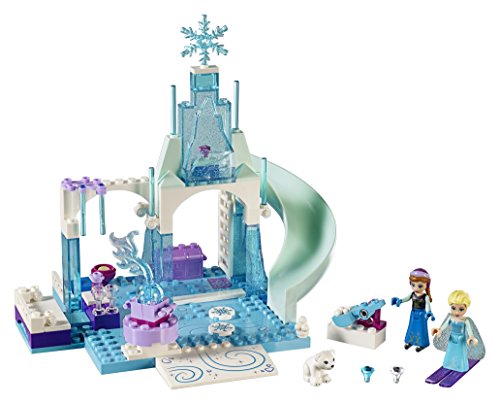 LEGO Juniors Princesas Disney - Zona de juegos invernal de Anna y Elsa (10736)