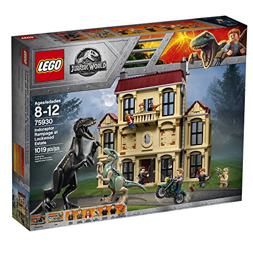 Lego Jurassic World Indoraptor Rampage at Lockwood Estate 75930 (1019 pieces)