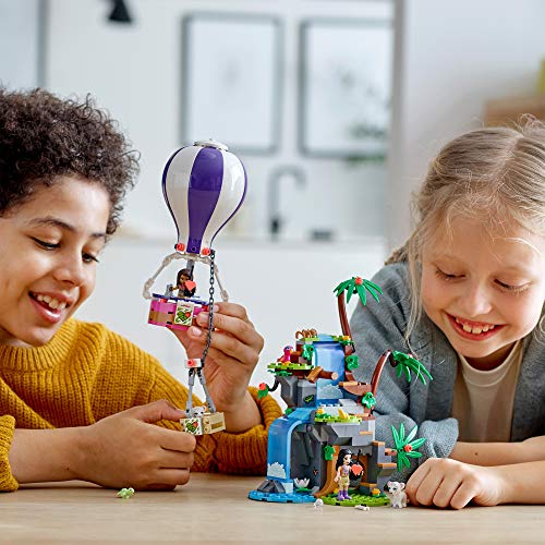 LEGO Pulse Theme Friends Rescate en la Jungla del Tigre en Globo Set de Juego con Andrea, Emma y Figuras de Animales, Multicolor (41423)