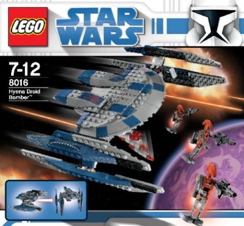 LEGO Star Wars 8016 - Hyena Droid Bomber - Bombardero droide Hiena