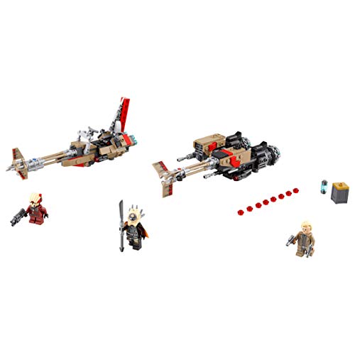 LEGO Star Wars - Cloud Rider Swoop Bikes, Juguete de Construcción de La Guerra de las Galaxias para Niños y Niñas de 8 a 14 Años, Incluye Nave y Minifiguras (75215)