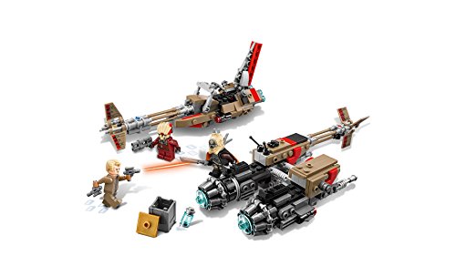 LEGO Star Wars - Cloud Rider Swoop Bikes, Juguete de Construcción de La Guerra de las Galaxias para Niños y Niñas de 8 a 14 Años, Incluye Nave y Minifiguras (75215)