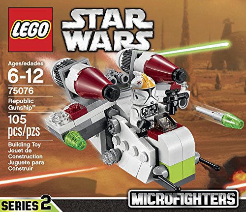 LEGO STAR WARS - Microcaza Republic Gunship (75076)