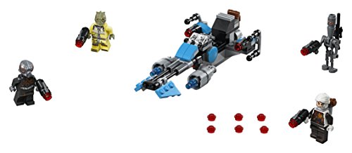 LEGO Star Wars - Pack De Batalla Speeder Bike De Bounty, Juguete de Construcción con Vehículo Espacial de la Guerra de las Galaxias (75167)