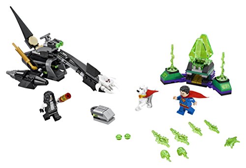 LEGO Super Heroes - Superman y Krypto: Equipo de Superhéroes, Juguete de Construcción, Incluye MiniFigura de Lobo (76096) , color/modelo surtido