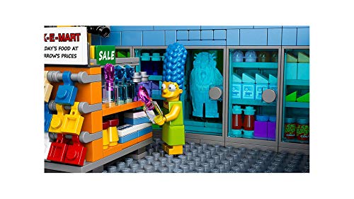 Lego The Simpsons Kwik-E-Mart - juguetes para el aprendizaje (38 cm, 27 cm, 14 cm) Multi