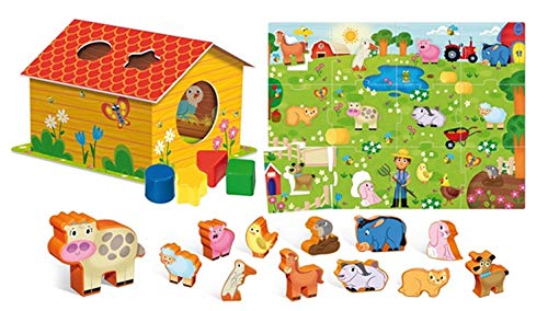 Lisciani Juegos - Carotina Baby - Happy Farm - Feliz Granja