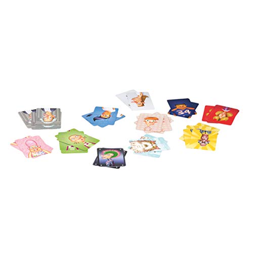 Lúdilo- Desmelenados Cartas y melenas, Mesa para niños,Juegos Infantiles, Multicolor (80457)