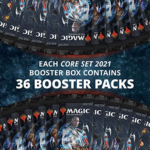 Magic The Gathering MTG – M21 Core Set Draft Booster Display (36 Paquetes) – Spanish C75030000