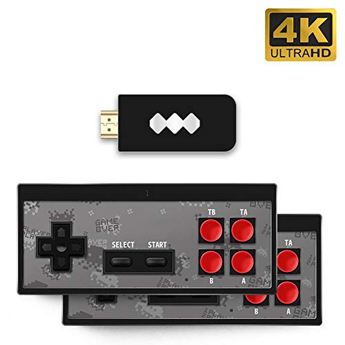 Máquina de Juegos nostálgica, con Controlador portátil USB Gamepad Consola de Juegos HDMI HD Incorporado 568 Videojuegos clásicos