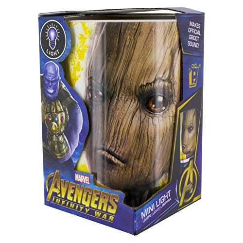 Marvel Avengers Infinity War Groot - Mini luz con sonido, multicolor