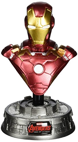 Marvel Los Vengadores 2 Iron Man luz Up Pisapapeles Busto Figura de acción