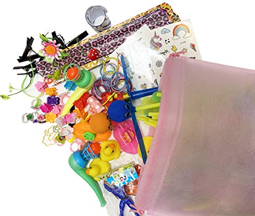 Mattelsen Juguetes de Fiesta a Granel 90 Pcs para Rellenar Piñatas y Bolsas de Regalo de Fiestas de Cumpleaños Infantiles del Partido Favor Niñas Infantiles niños o para el Colegio