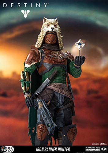 McFarlane Destiny Action Figure Iron Banner Hunter (Million Million Shader) 18 cm Toys