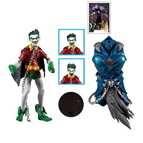 McFarlane - Figura de acción DC Multiverse Build-a 7 - Wave 2 - RobinCrow