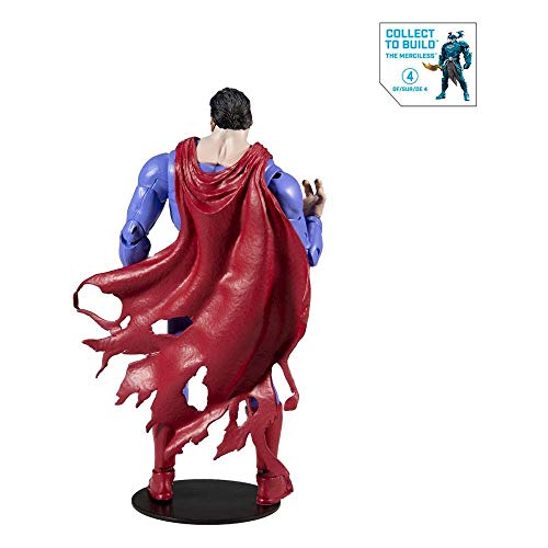 McFarlane Toys DC Multiverse Superman (The Infected) Action Figure with Build-A Parts for 'The Merciless' Figure