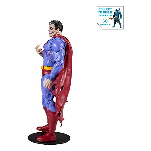 McFarlane Toys DC Multiverse Superman (The Infected) Action Figure with Build-A Parts for 'The Merciless' Figure