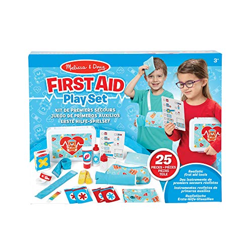 Melissa & Doug - Get Well - Kit de juego de botiquín (25 piezas)