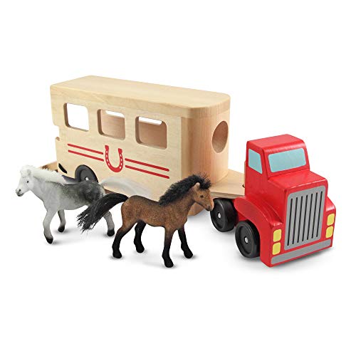 Melissa & Doug - Remolque de Caballos (14097)