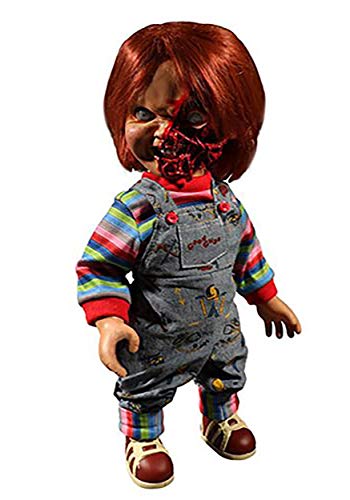 Mezco Child'S Play 3: Chucky Talking Doll Pizza Face Version Standard