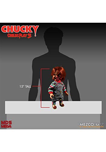 Mezco Child'S Play 3: Chucky Talking Doll Pizza Face Version Standard