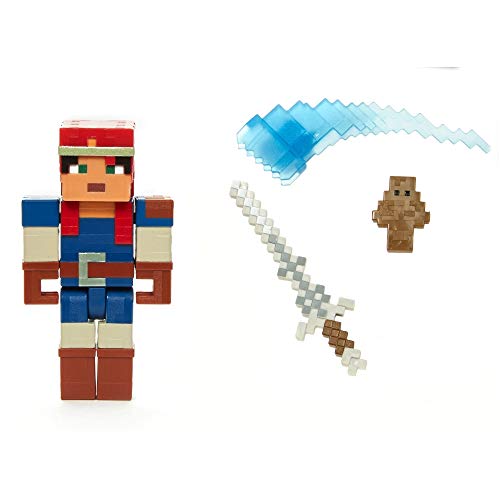 Minecraft Dungeons Figura de Juguete de 8cm Valorie (Mattel GNC24)