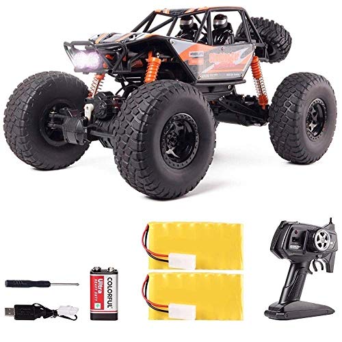 Modelo de coche rc camiones, pie grande 1/10 controlado de radio Rock Crawlers 4x4 RTR que conduce el coche eléctrico remoto doble Motors 8,4 kilometros de control de campo a través / H 2.4Ghz 4WD Tru