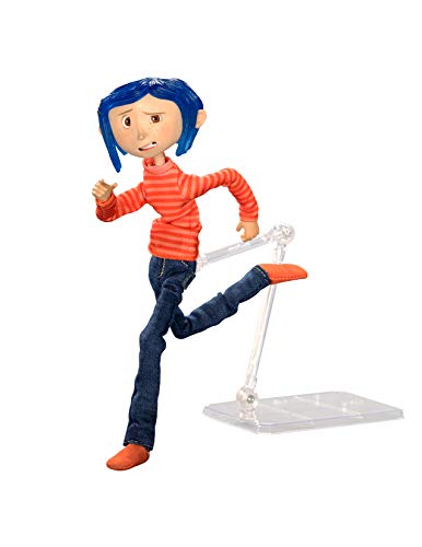 NECA Coraline in Striped Shirt and Jeans Articulated 7" Scale Action Figure