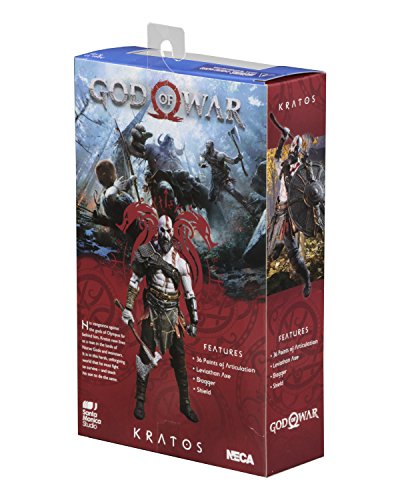 NECA- Figura Articulada God of War Kratos, Multicolor (NECA49323)