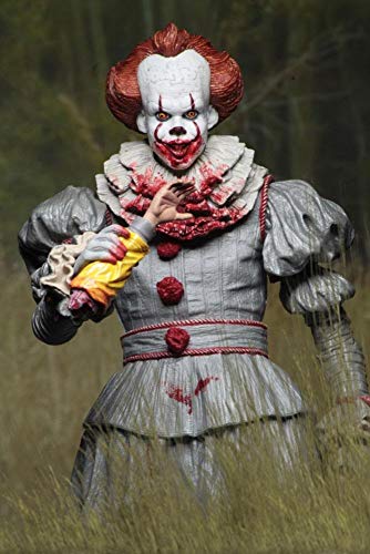 NECA IT (2017) Ultimate Pennywise - Figura de acción (18 cm, SDCC 2018)