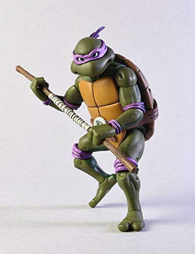 NECA Pack 2 Figuras Donatello vs Krang in Bubble Walker 18 cm. Las Tortugas Ninja