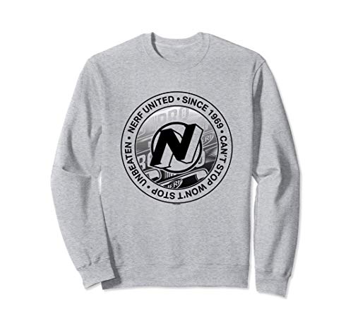 Nerf United Can't Stop Won't Stop Since 1969 Logo Sudadera