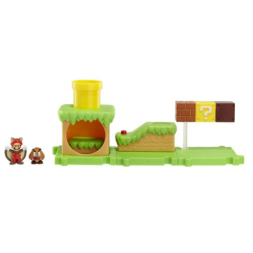 Nintendo - Figura Acorn Plains Con Flying Squirrel Mario