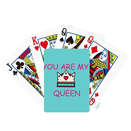 OFFbb-USA My Queen Royal Regina Majesty Poker Juego de cartas de mesa